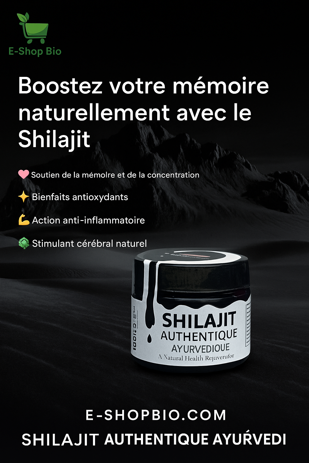 100% PURE HIMALAYAN SHILAJIT 50g