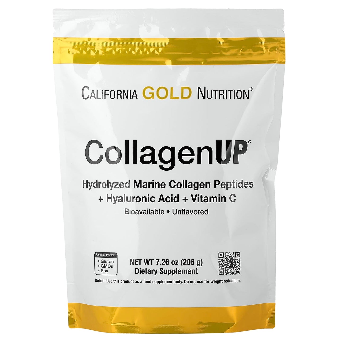 🇺🇸 CollagenUP® 206g California Gold Nutrition